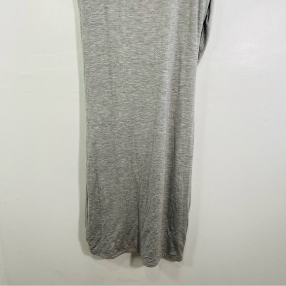NWT The Line By K Ayme Gray Ruched Mock Neck Sleeveless Mini Dress XL - Picture 11 of 12